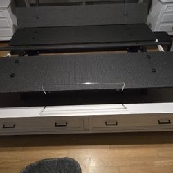 King Size Silverlite Adjustible Bed Frame