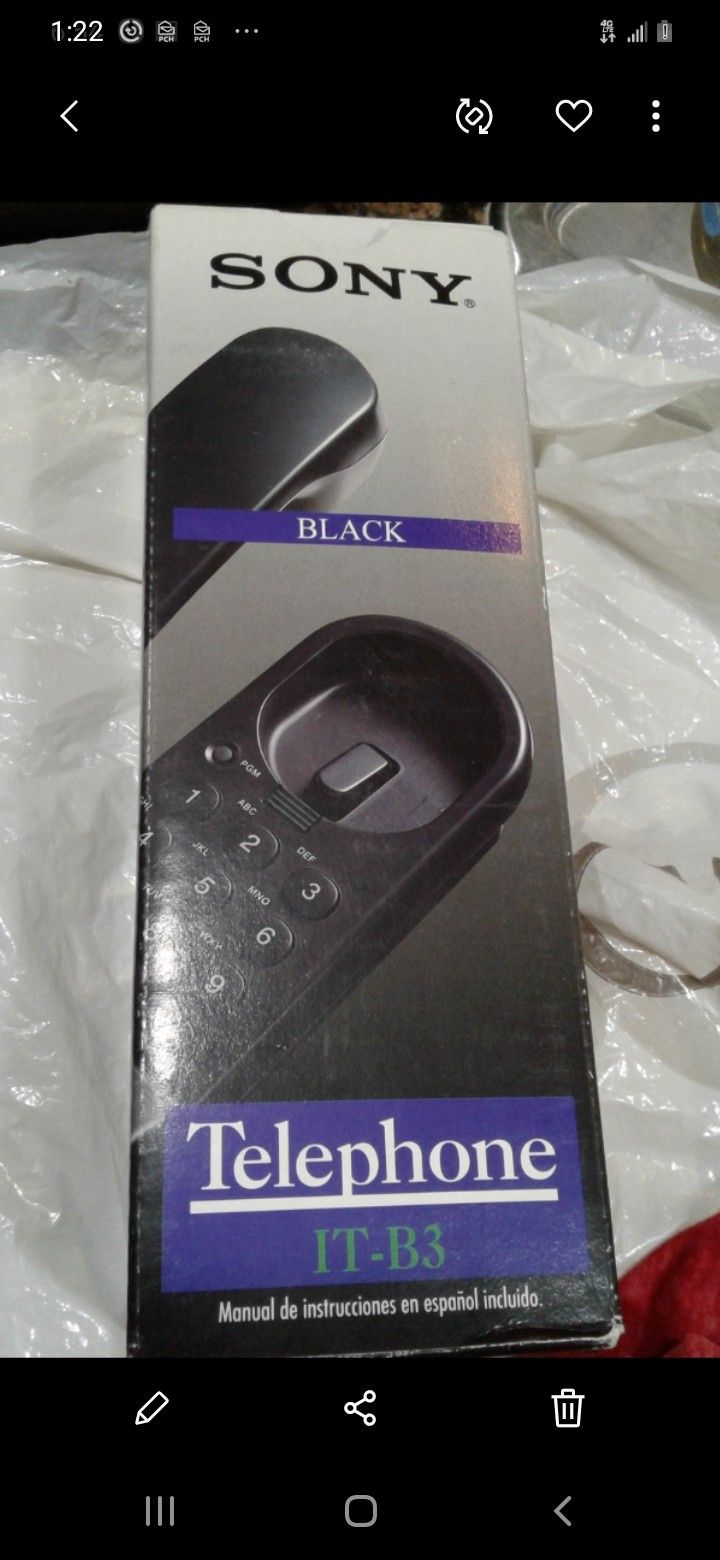 BRAND NEW SONY CORDED PHONE $15.