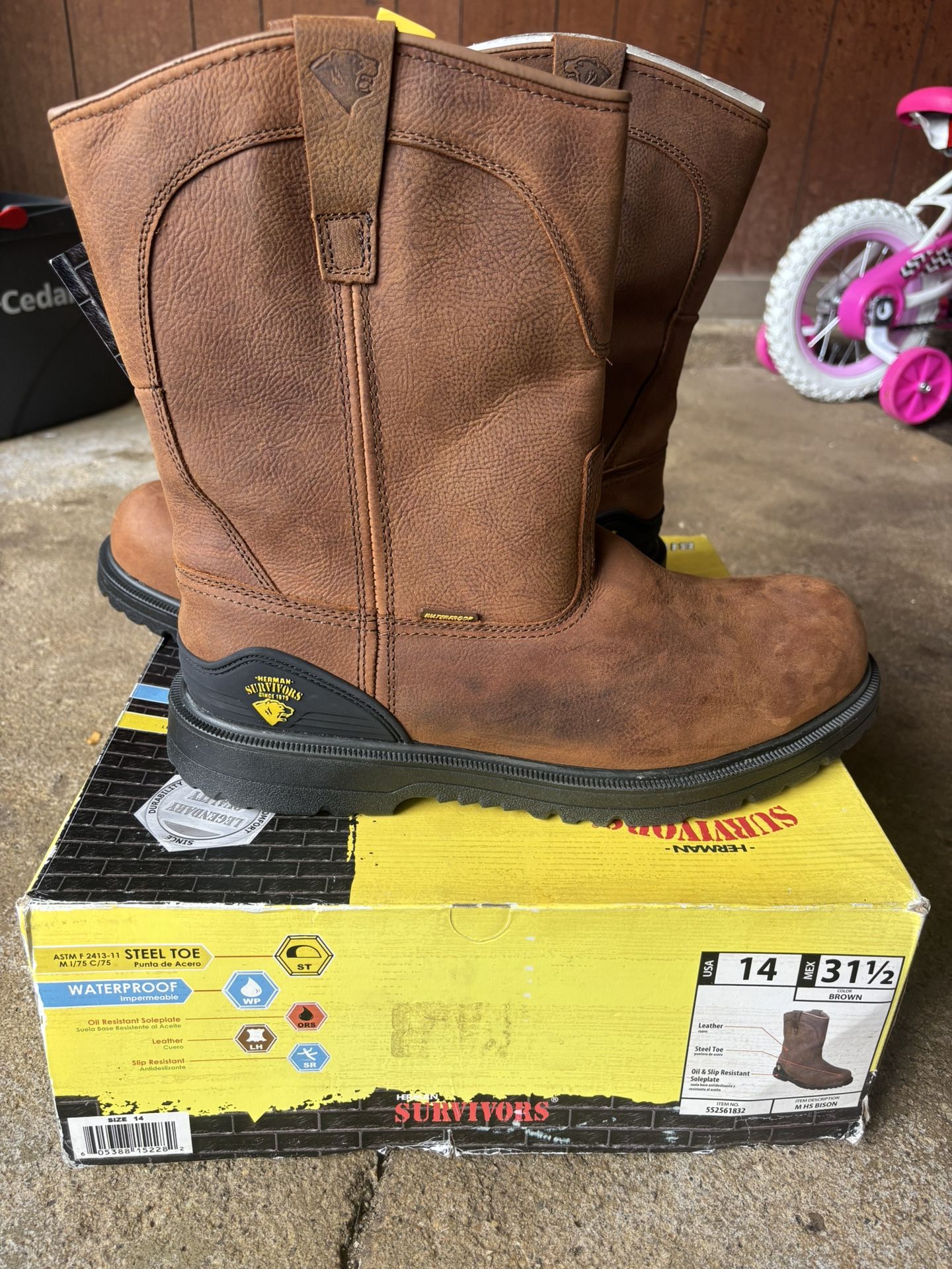 Boots New Size 14