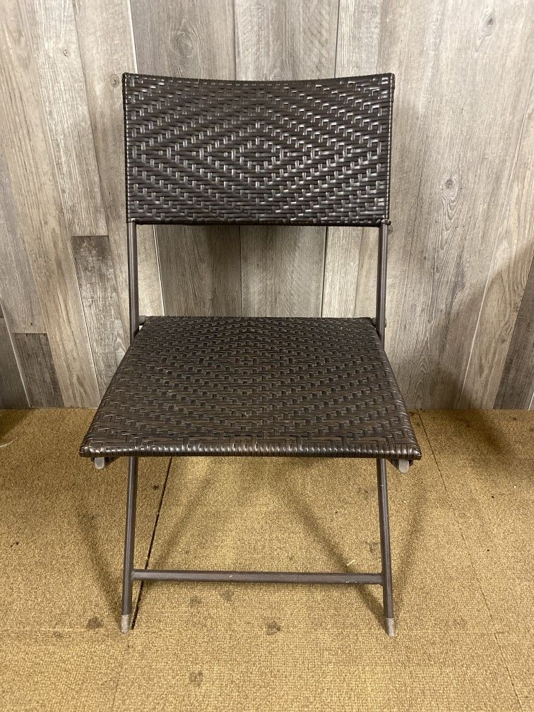 Folding Woven Patio Chair