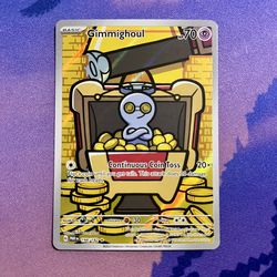 Gimmighoul - 198/182 (Illustration Rare) SV04: Paradox Rift Pokémon TCG