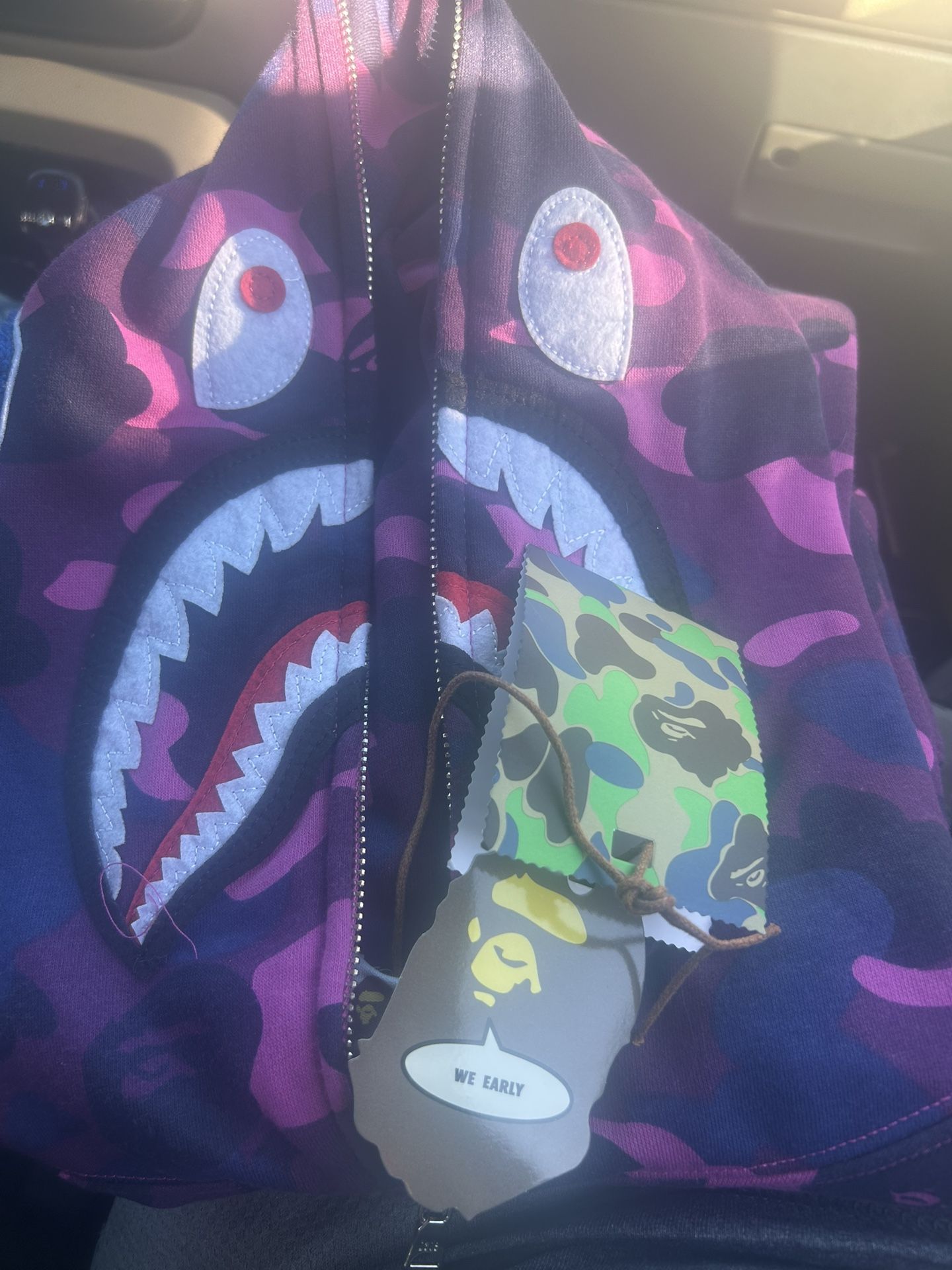 Purple Bape Hoodie (READ DESCRIPTION)