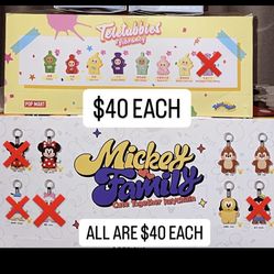 MICKEYS FAMILY DISNEY LABUBU TELETUBBIES LABUBU 