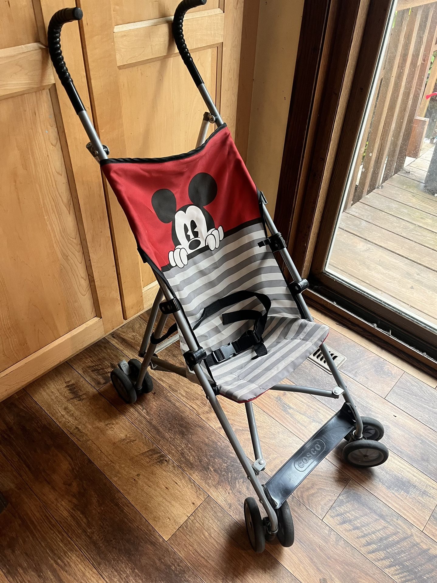 Costco Mickey Mouse Folding Stroller