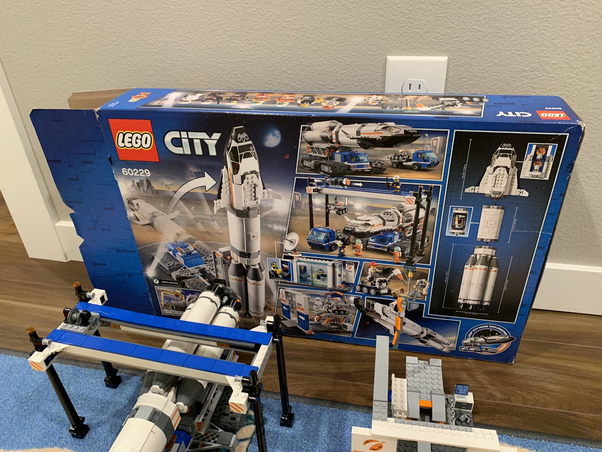 60229 Rocket 60229 Lego City LEGO City NASA Space Rocket Assembly