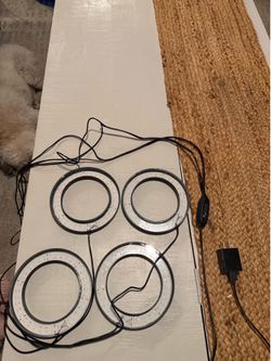 4 round plant lights contacted