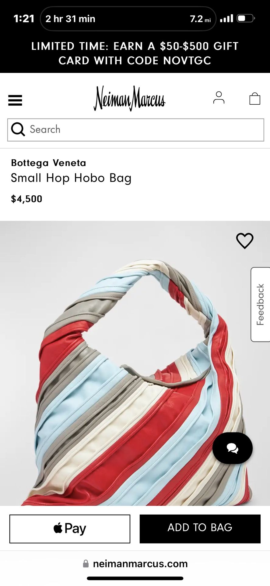 Bottega Veneta Hobo Bag