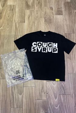 Cough Syrup black cotton t-shirt Size M good quality