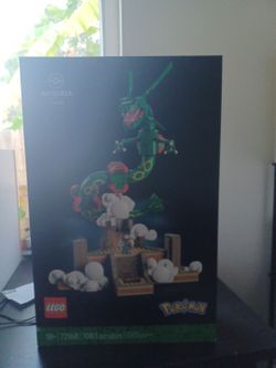 *unrealsed* pokemon rayquaza lego set