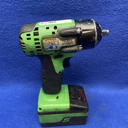 Snap-on Cyn 810g 18v 3/8” Cordless Impact W/ Snap-On 18v Battery Only 11047489