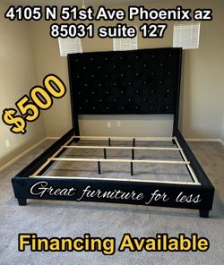 King size bed frame brand new