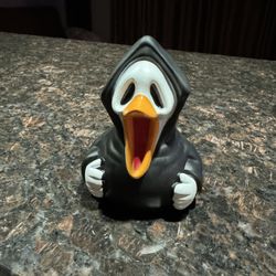 The Scream Duck Statue