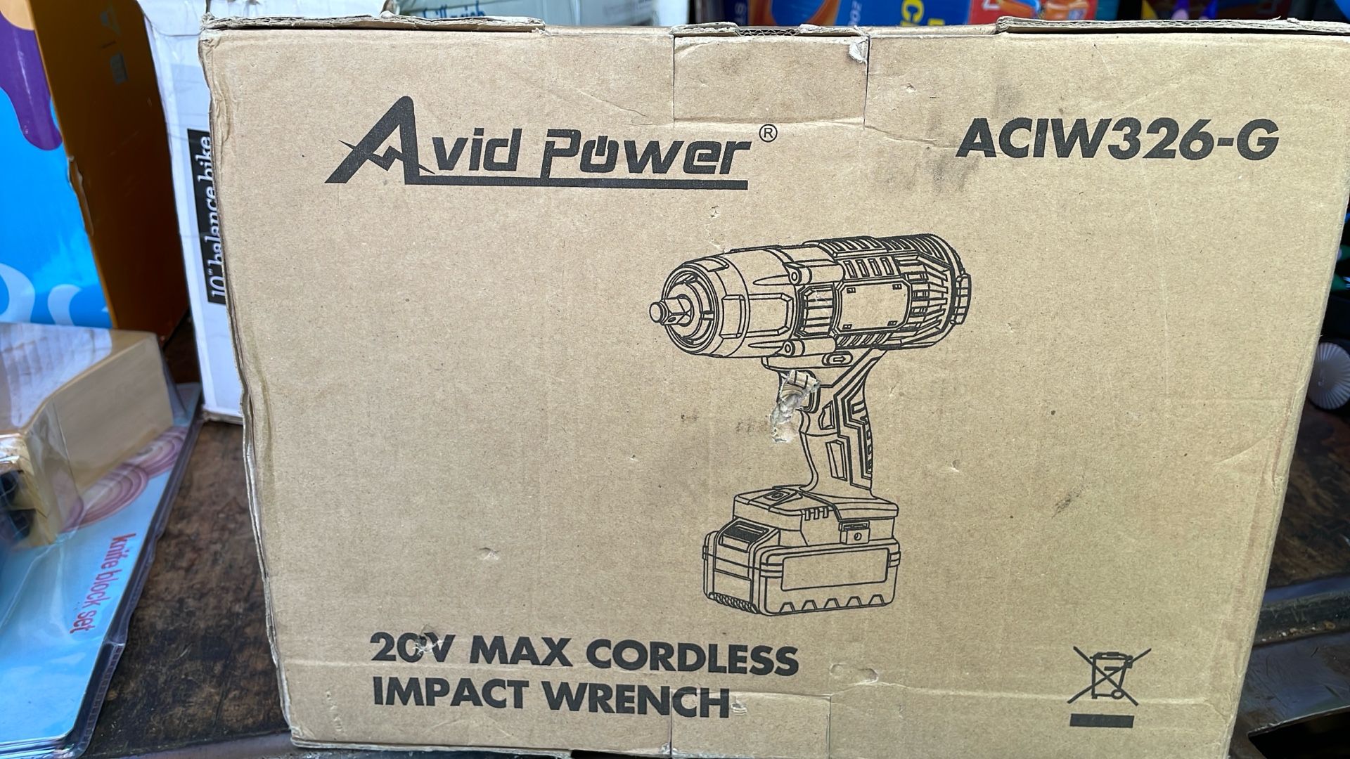 Avid Power 20v Max Cordless Impact Wrench