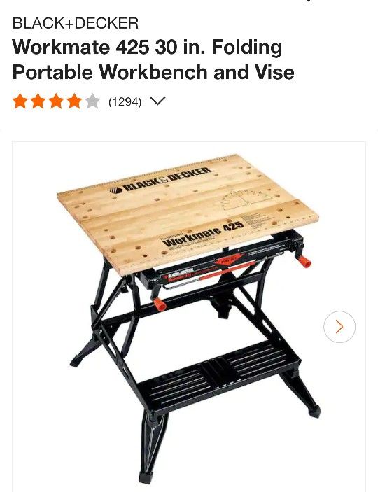 Black And  Decker 425 Workspace