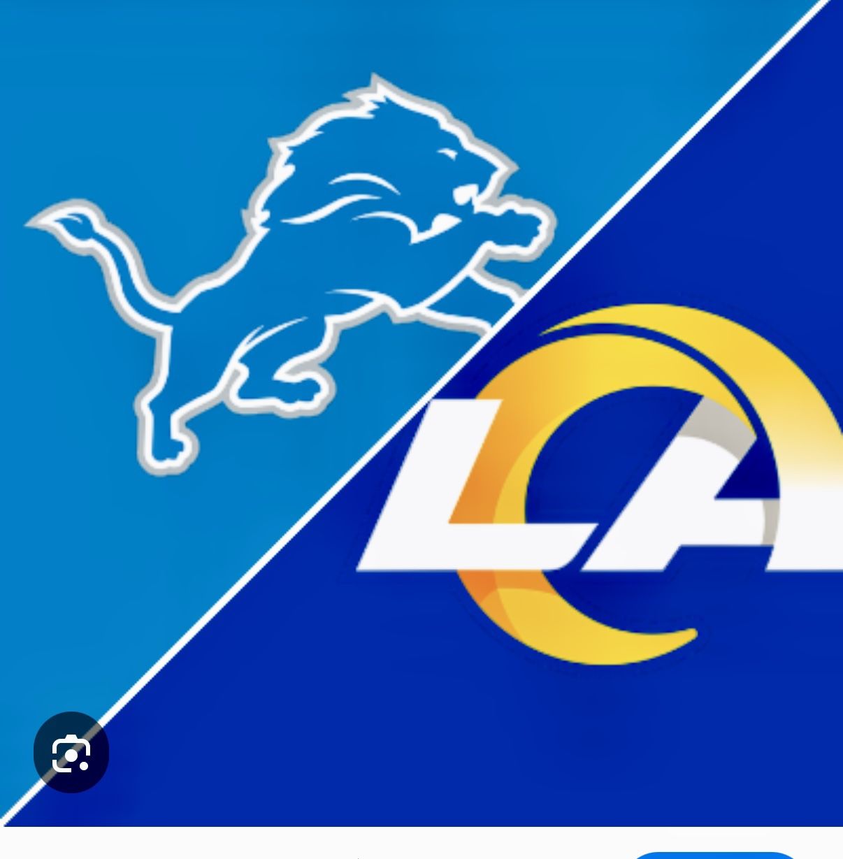 Detroit Lions vs LA Rams