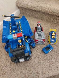 paw patrol truck toy