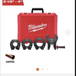 Milwaukee Nibco copper pivoting press ring kit