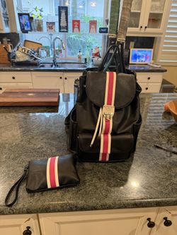 Court Couture Leather Tennis Bag