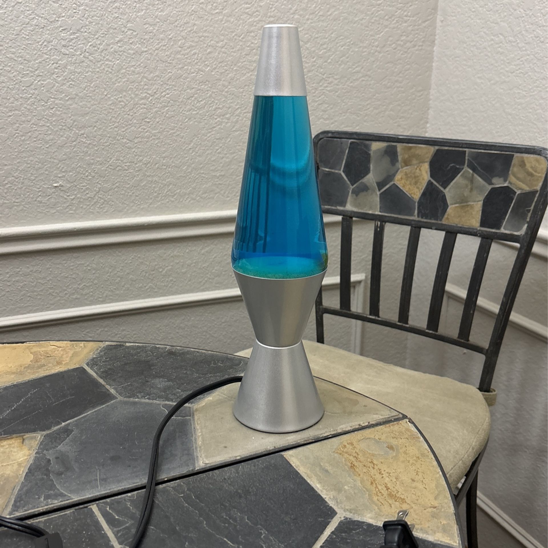 Lava Lamp - Blue & Orange