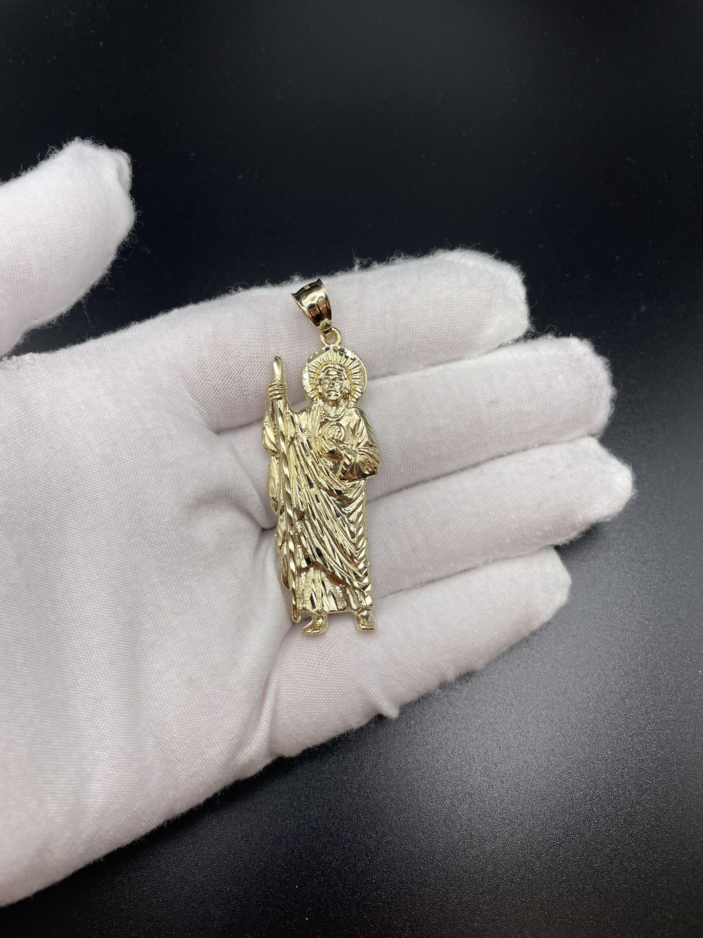 10K Yellow Gold San Judas