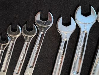 Mac tools wrench set SAE & MM