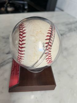 1981 world series Tug McGraw signed baseball