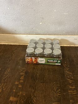 Ball Mason Jars 12 pint (16 oz)