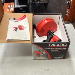 Ridgid Power Spin+ Drain Cleaner Snake