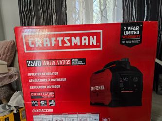Craftman 3300 watts inverter generator