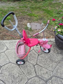 Tricycle self or push