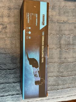 Cordless 18V oscillating tool