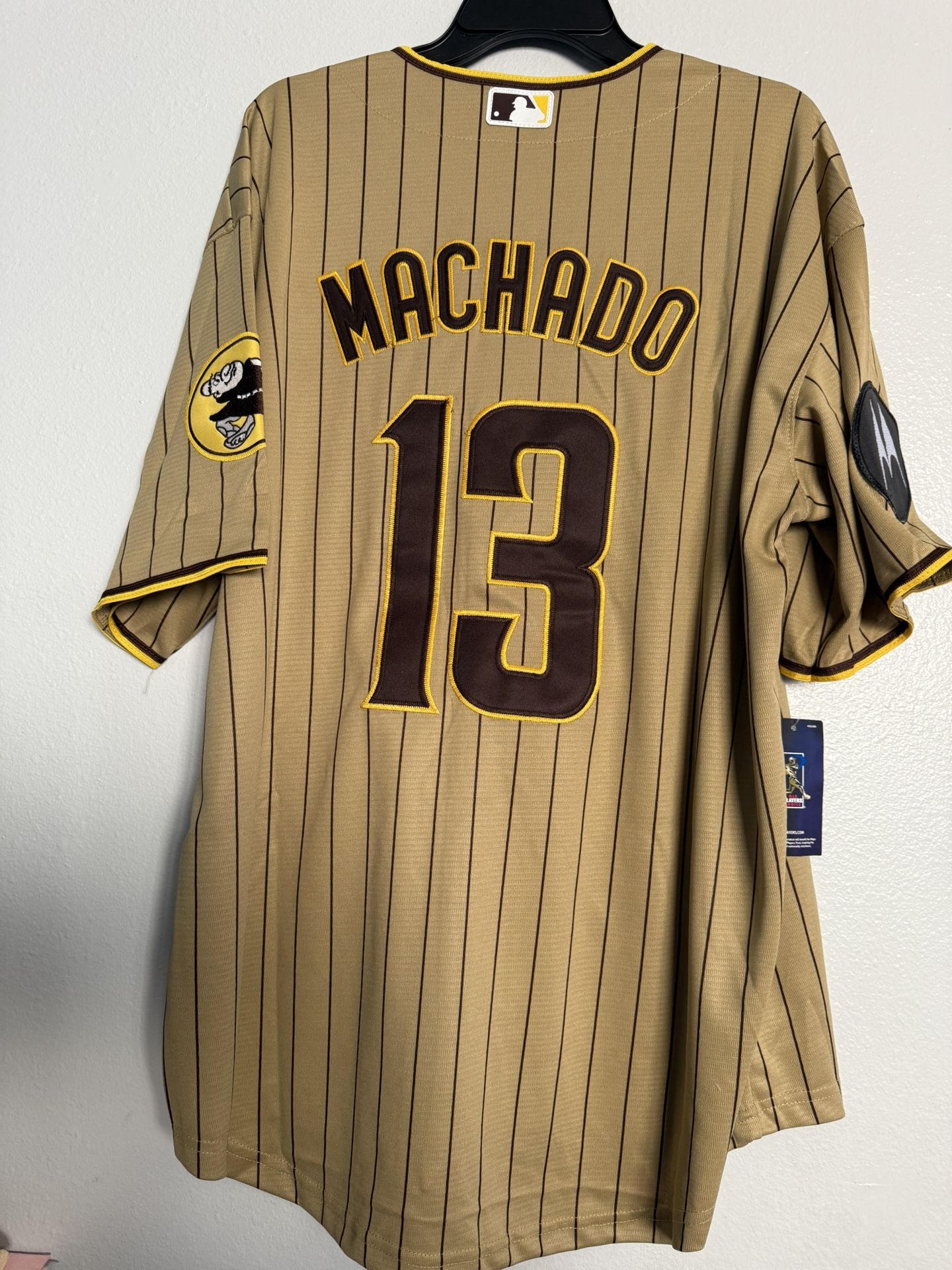 Manny Machado San Diego Padres TAN-Jersey