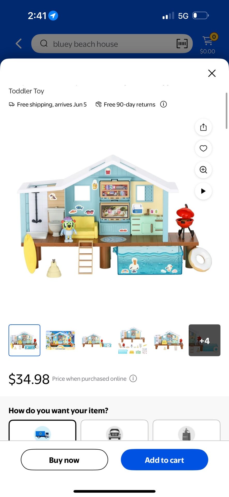Bluey Beach House and Characters