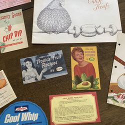 Vintage Paper Advertising And Recipes 1960’s-1970’s 