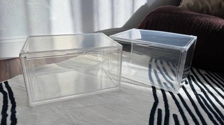 7 clear shoe box