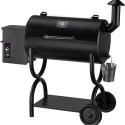 Z GRILLS ZPG-550B Wood Pellet Smoker Grill, Auto Temperature Control, 553 sq in Cooking Area, 8 in 1 Grill for Outdoor BBQ, Black