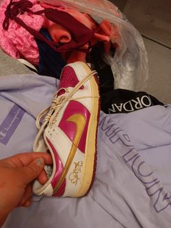 Nike Dunks Rave Gold Pink