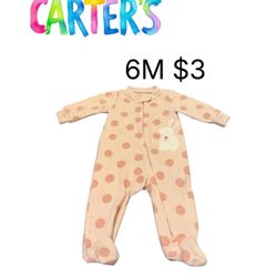 CARTERS PIJAMA GREAT CONDITION GIRLS SIZE 6M 💖