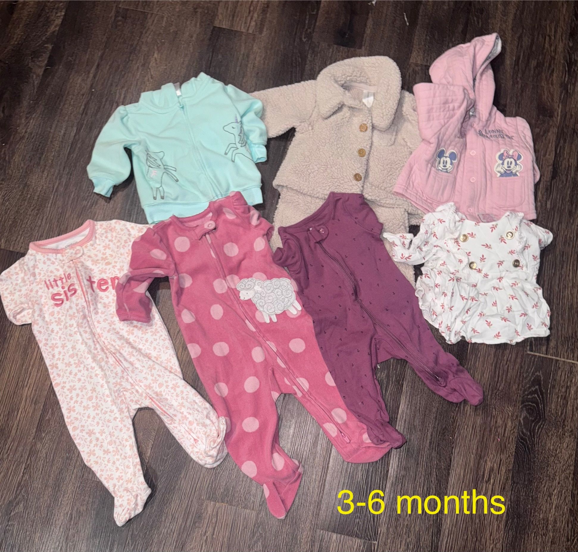 Baby Girl Clothes Size 3-6 Months
