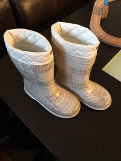 Armani Rain Boots Size 7