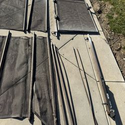 Pool Fence With Gate. 