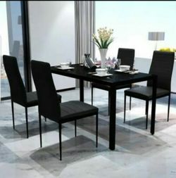 New 5pcs dining room table set