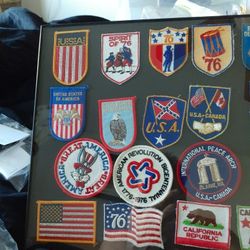 Patches USA United States Of America Vintage