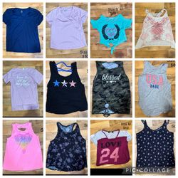 Lot Of Women’s Shirt Sleeve And Tanks 