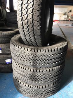 265/70/17 Bridgestone load rang E 10ply