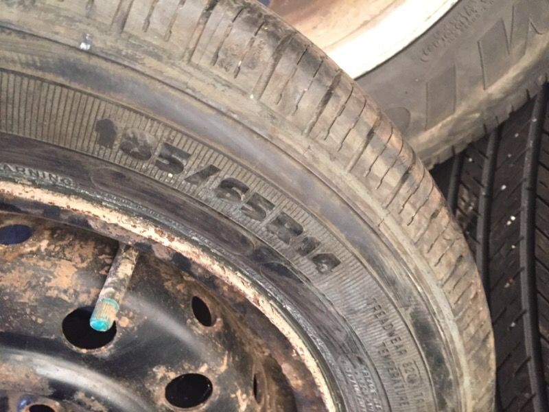 185/65/14. 4 tires
