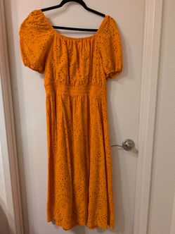 GRACE KARIN Orange Dress Size Medium