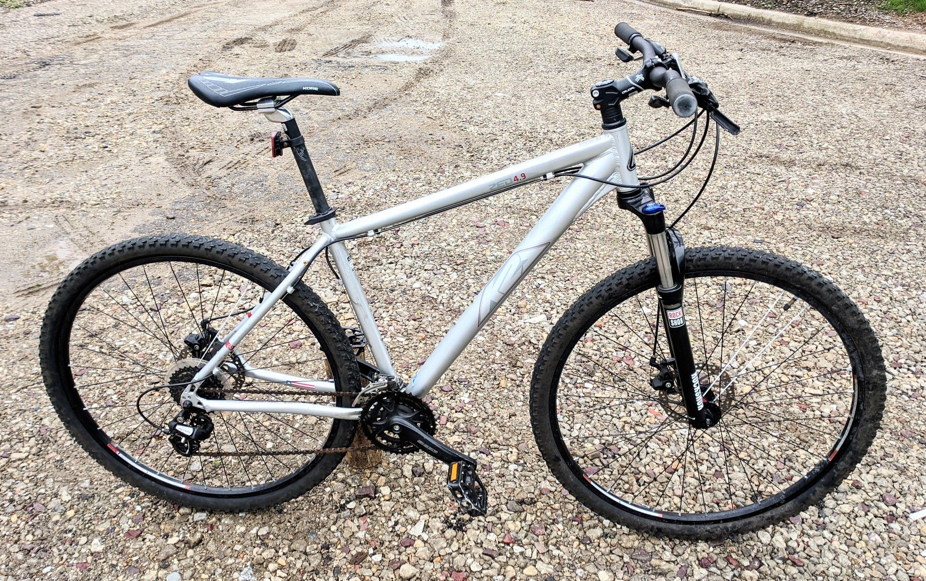 K2 Zed 4.9 - size large 29er hardtail mountain bike