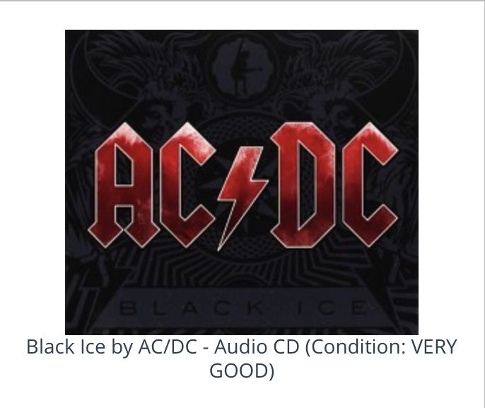 AC/DC black ice CD