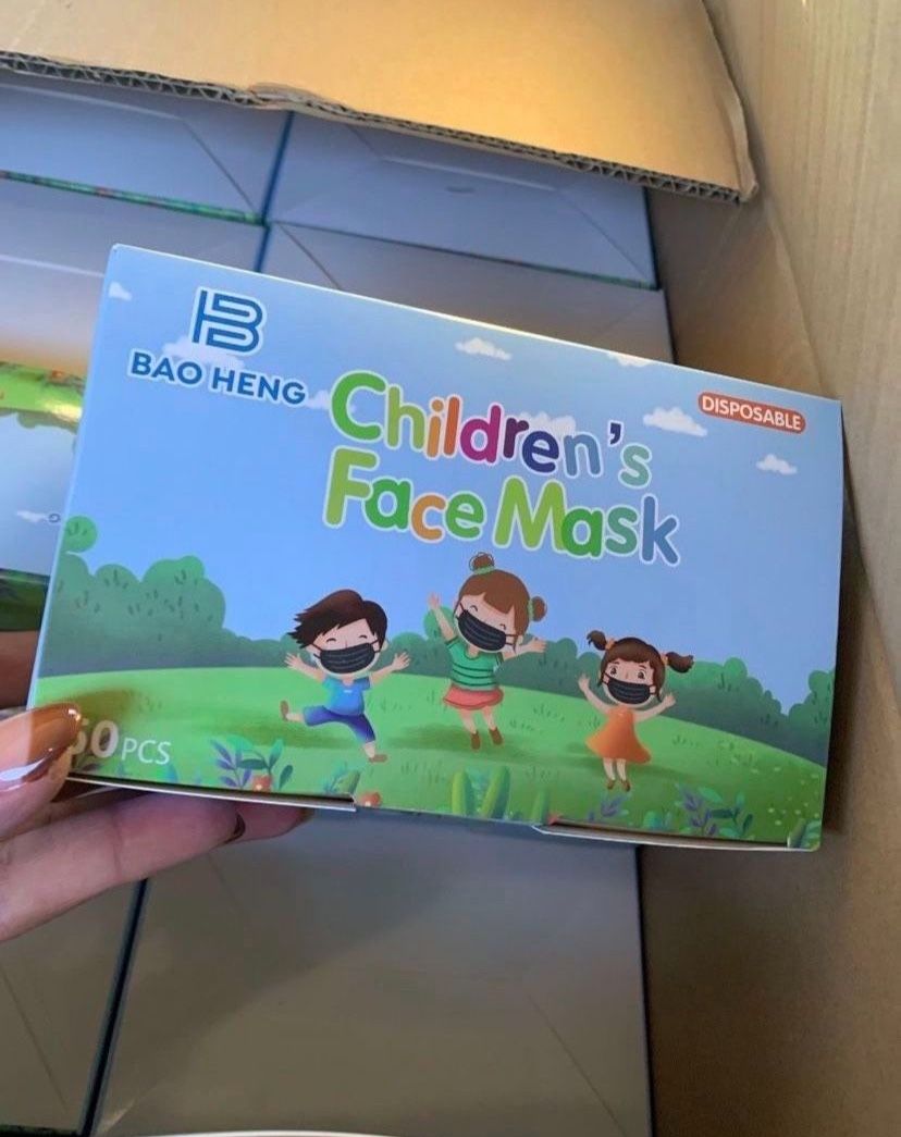 50ct Disposable Face Masks For Adult/children